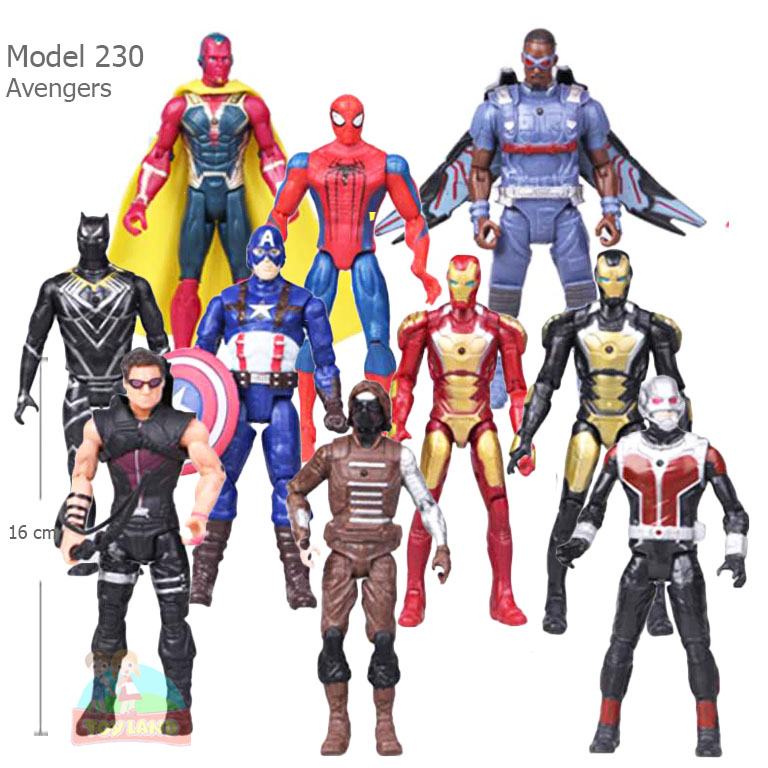 Action Figure Set - Model 230 : Avengers